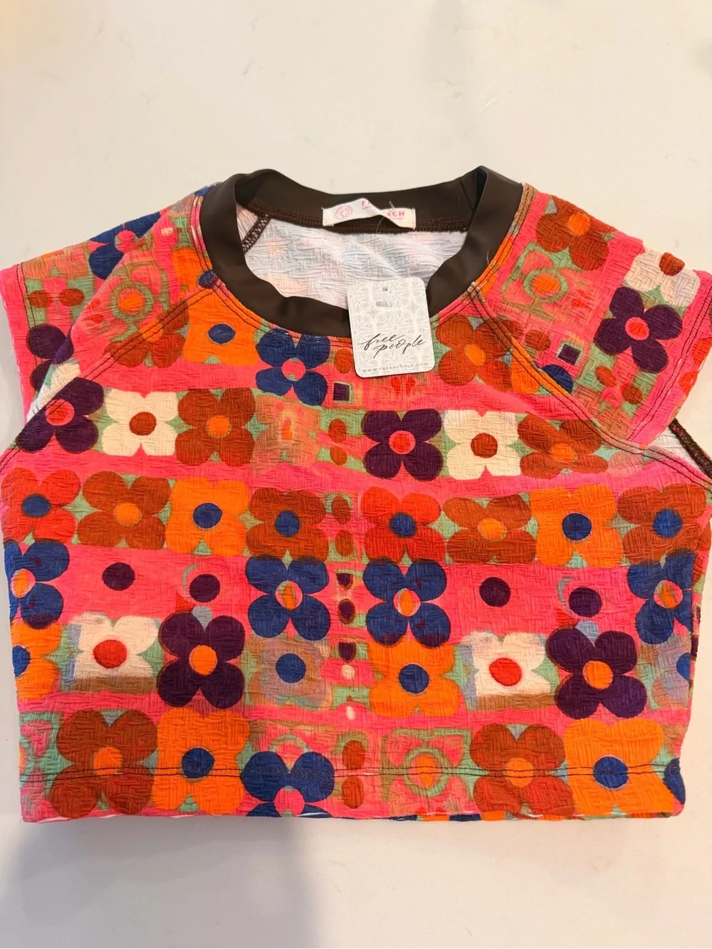 free-est The Sonny Printed Tee Sz S - Picture 2 of 4